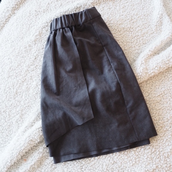 Wilfred Free Faux Suede Mini Skirt - Picture 6 of 8
